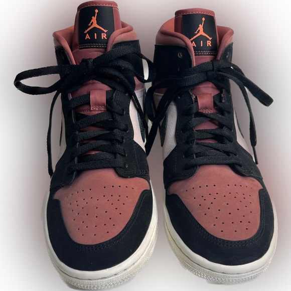 Nike Air Jordan 1 Mid Canyon Rust | Womens Sz US 10 | BQ6472-202 Unique Color - Picture 9 of 11